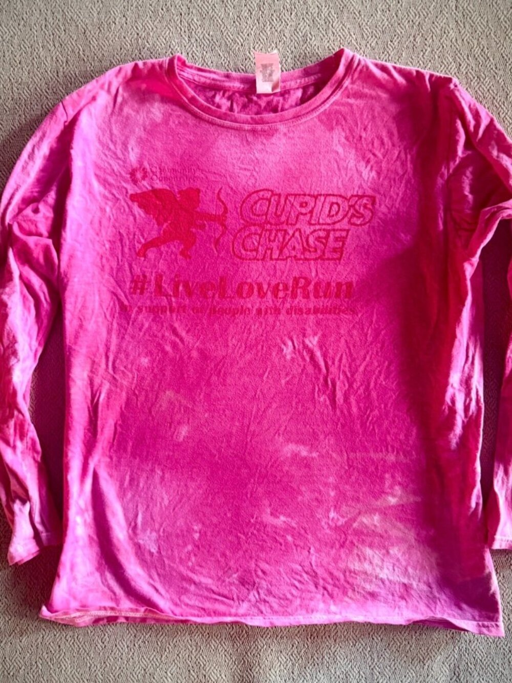 Cupid 5k Race Long Sleeve Tee